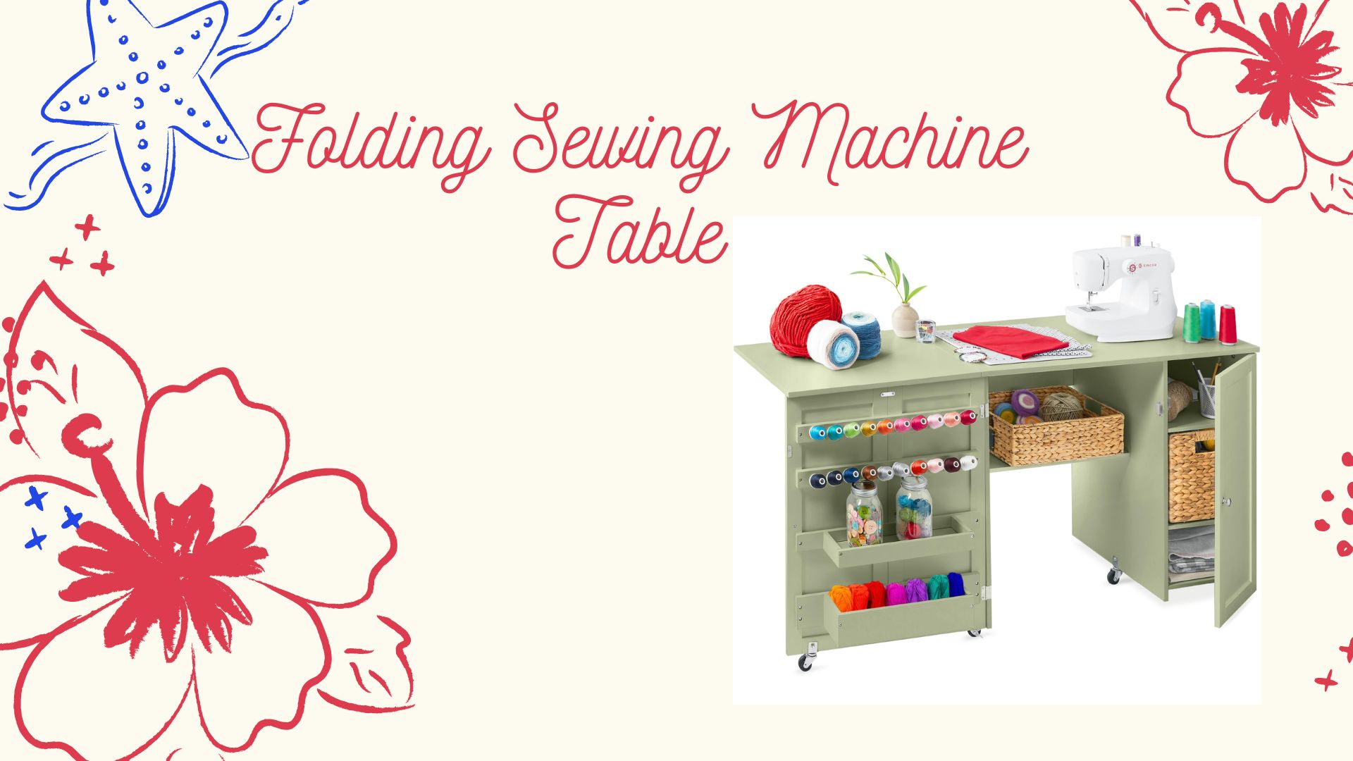 Read more about the article Folding Sewing Machine Table: Convenient Solutions for Small Spaces